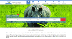 Desktop Screenshot of easthimalayas.com